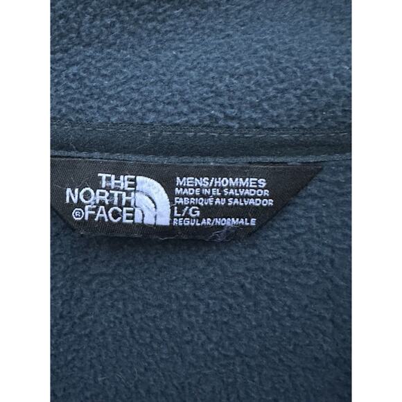 The North Face Men’s Fleece Aztec Full Zip Jacket Blue Sz L Gorpcore Outdoors - Picture 5 of 9